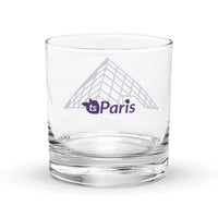 tsgabrielle® • Paris - The Louvre Pyramid • Rocks Glass • 311 ml