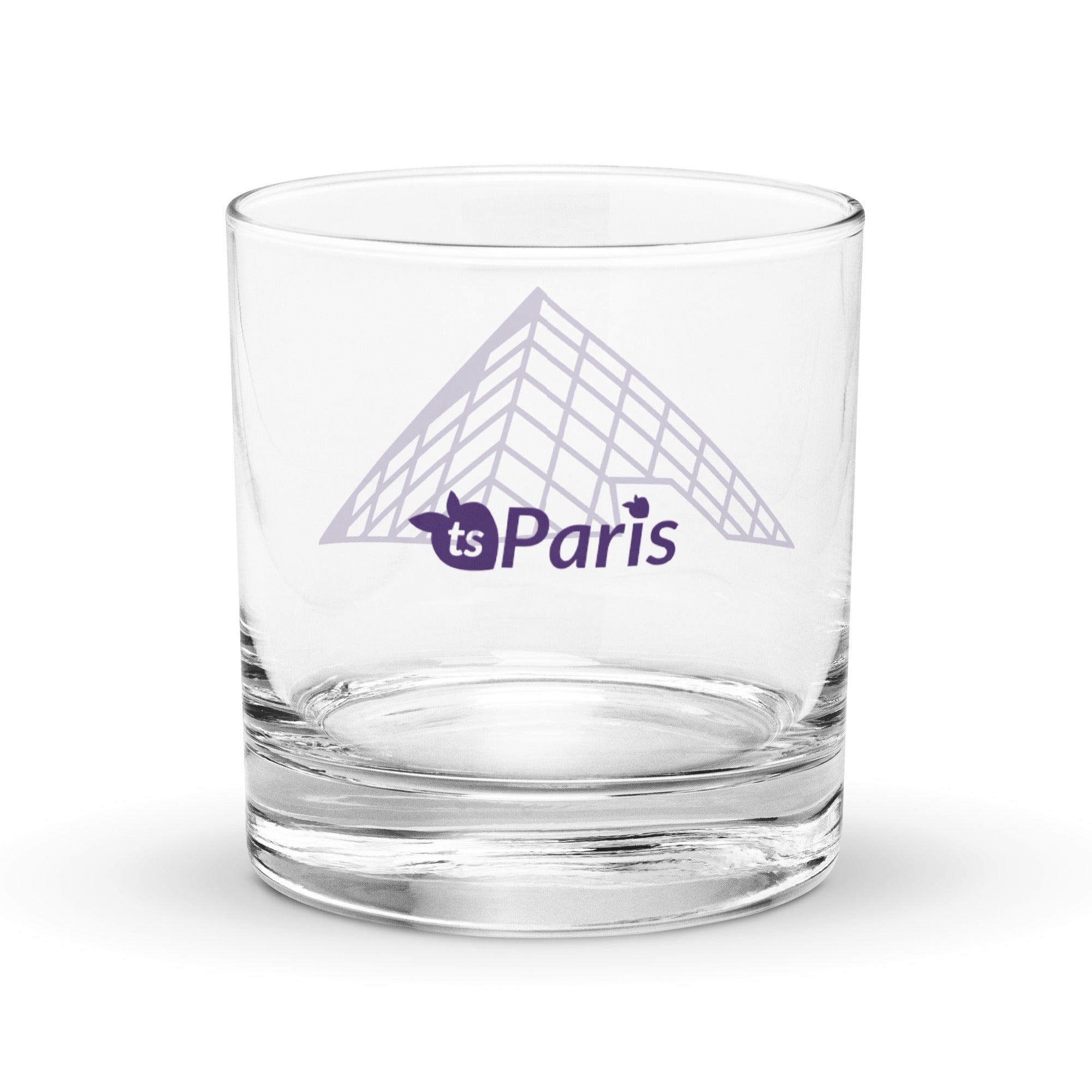 tsgabrielle® • Paris - The Louvre Pyramid • Rocks Glass • 311 ml