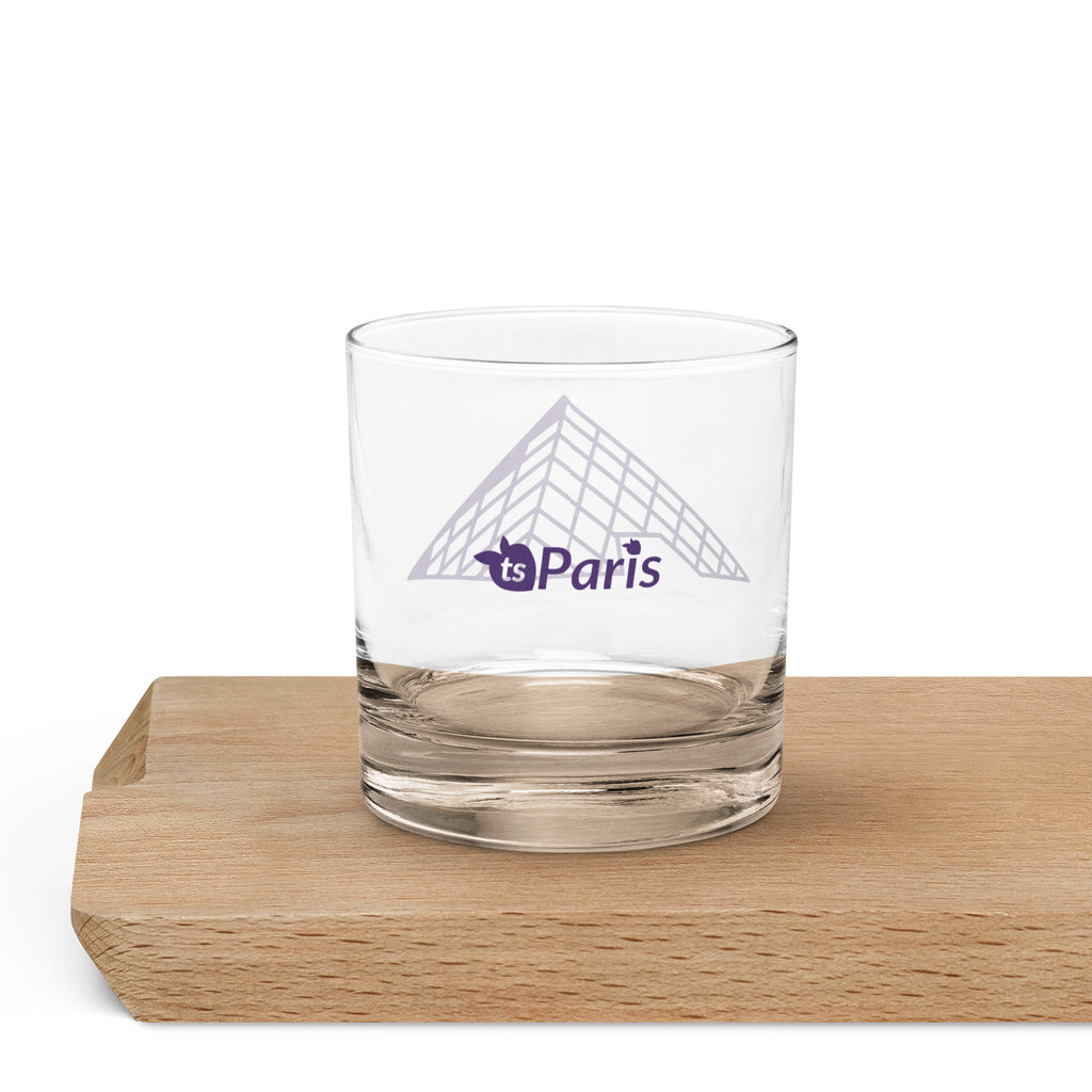 tsgabrielle® • Paris - The Louvre Pyramid • Rocks Glass • 311 ml