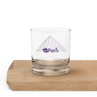 tsgabrielle® • Paris - The Louvre Pyramid • Rocks Glass • 311 ml