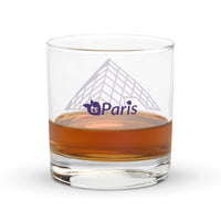 tsgabrielle® • Paris - The Louvre Pyramid • Rocks Glass • 311 ml