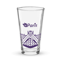 tsgabrielle® • Paris - The Louvre Pyramid • Shaker Pint Glass • 473 ml