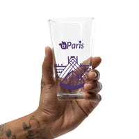 tsgabrielle® • Paris - The Louvre Pyramid • Shaker Pint Glass • 473 ml