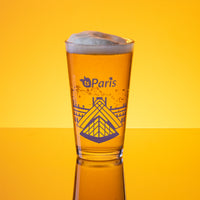 tsgabrielle® • Paris - The Louvre Pyramid • Shaker Pint Glass • 473 ml