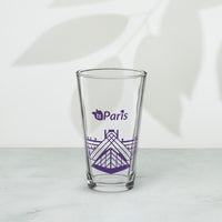tsgabrielle® • Paris - The Louvre Pyramid • Shaker Pint Glass • 473 ml