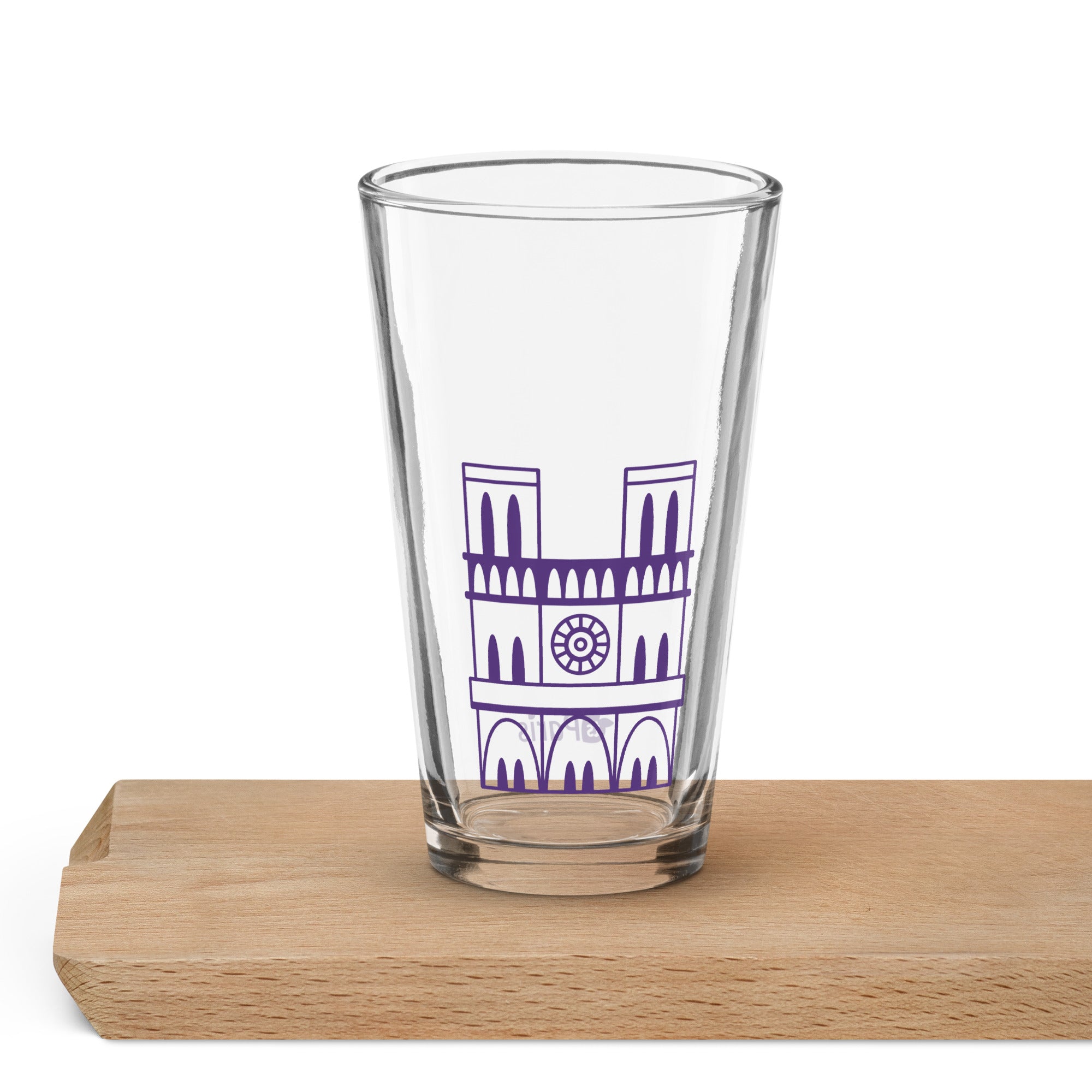 tsgabrielle® • Paris - Notre-Dame Cathedral • Shaker Pint Glass • 473 ml
