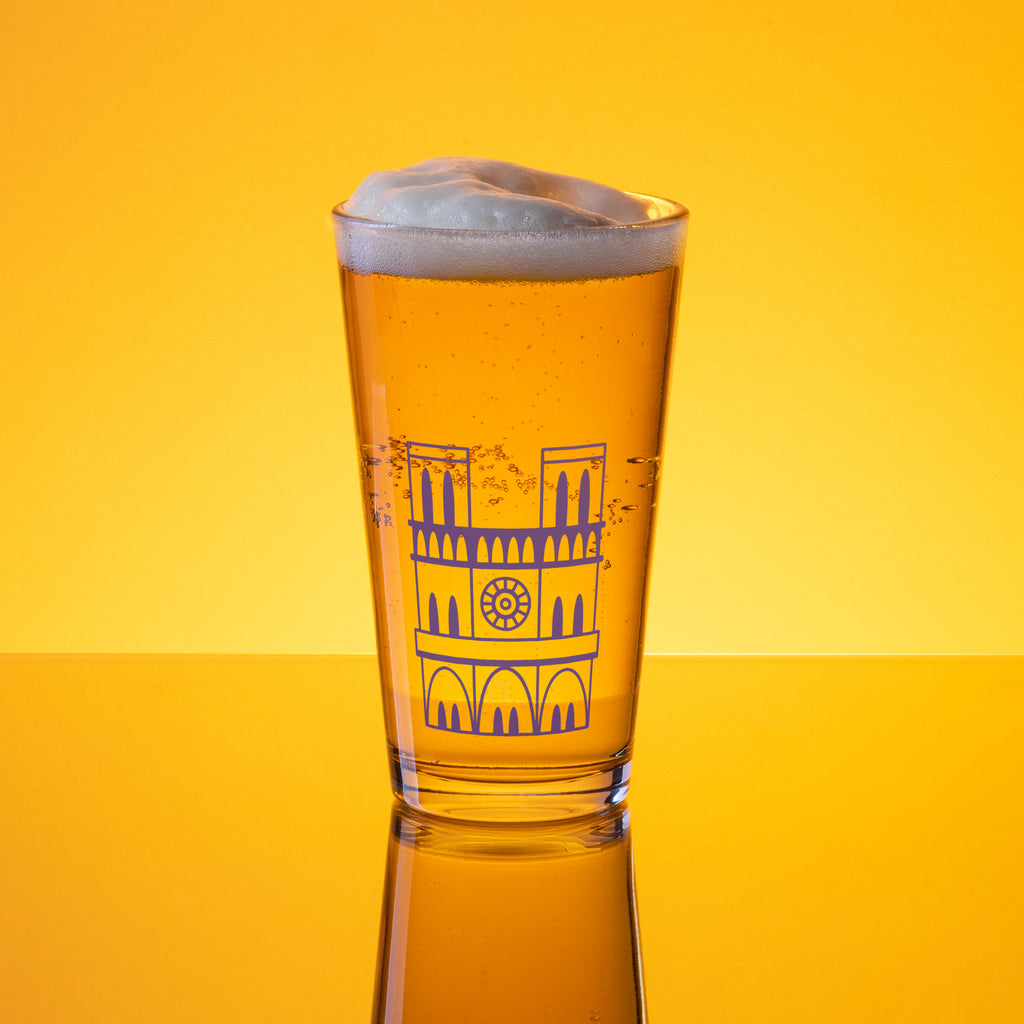 tsgabrielle® • Paris - Notre-Dame Cathedral • Shaker Pint Glass • 473 ml