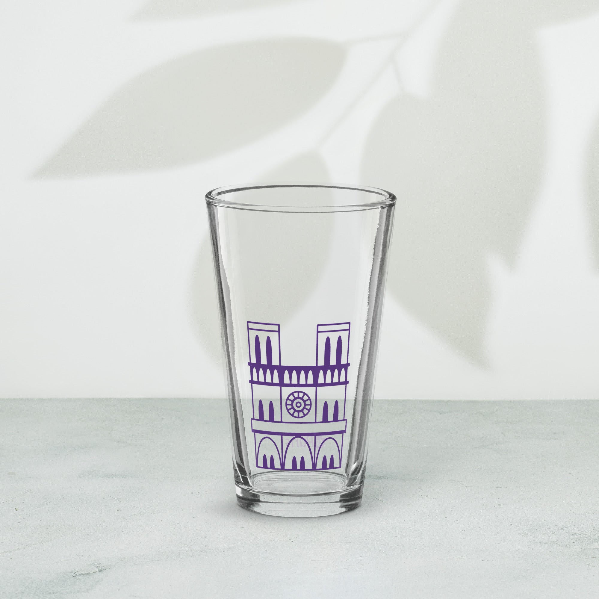 tsgabrielle® • Paris - Notre-Dame Cathedral • Shaker Pint Glass • 473 ml