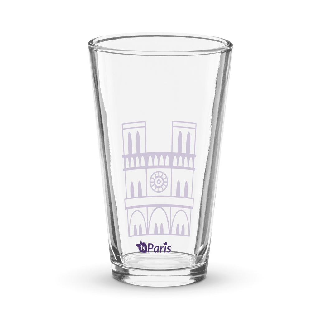 tsgabrielle® • Paris - Notre-Dame Cathedral • Shaker Pint Glass • 473 ml