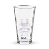 tsgabrielle® • Paris - Notre-Dame Cathedral • Shaker Pint Glass • 473 ml