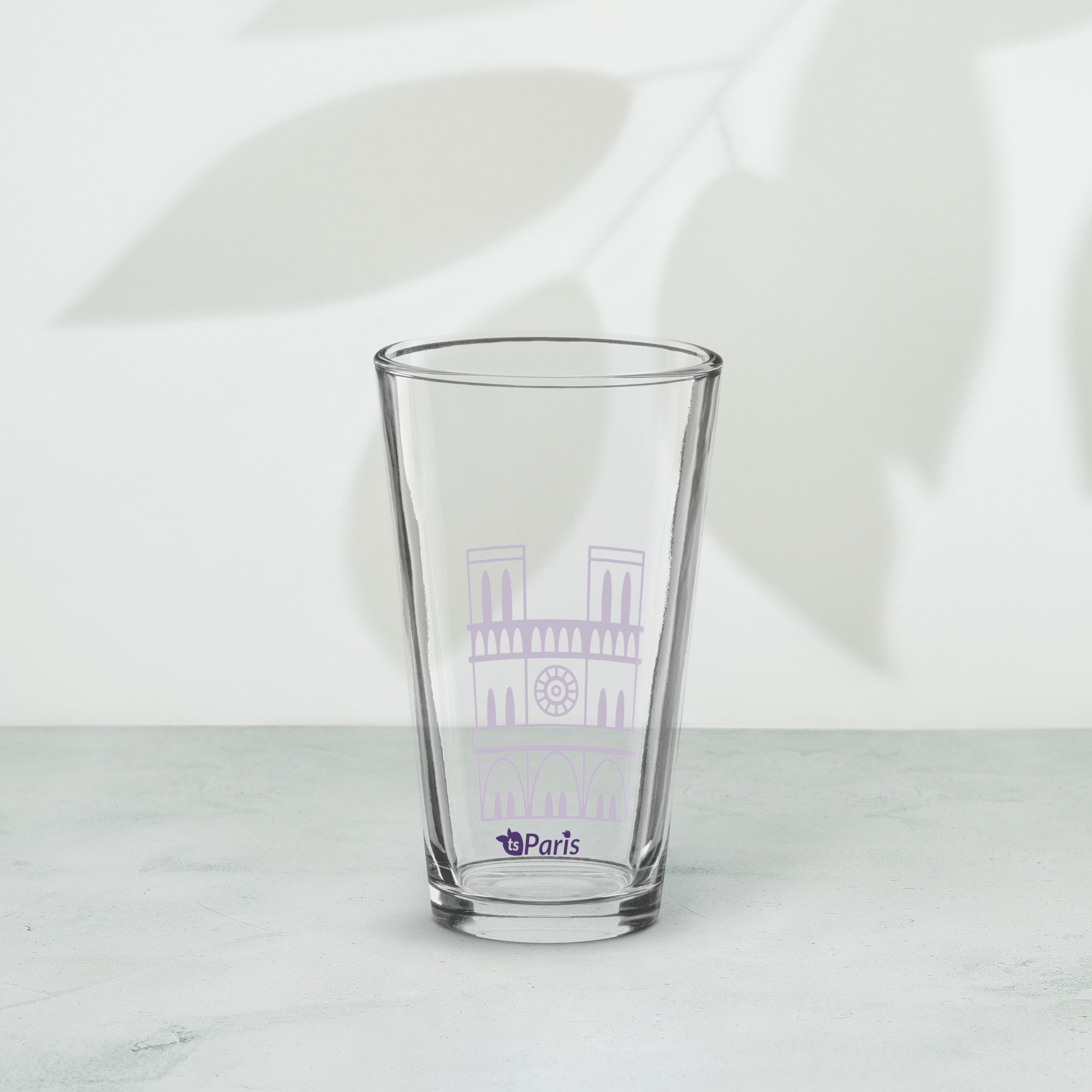 tsgabrielle® • Paris - Notre-Dame Cathedral • Shaker Pint Glass • 473 ml