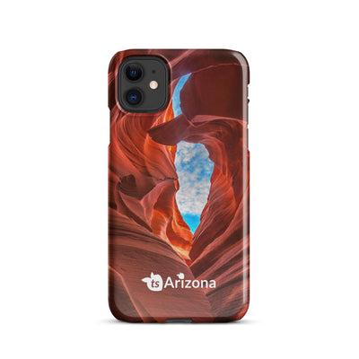 tsgabrielle® • Arizona - Lower Antelope Canyon • Snap Case Compatible with iPhone® • Latest Models • iPhone 11 Back cover Both sides