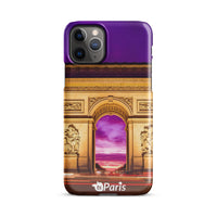 tsgabrielle® • Paris - Arc de Triomphe • Snap Case Compatible with iPhone® • Latest Models • iPhone 11 Pro Back cover Both sides