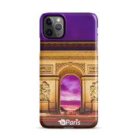 tsgabrielle® • Paris - Arc de Triomphe • Snap Case Compatible with iPhone® • Latest Models • iPhone 11 Pro Max Back cover Both sides