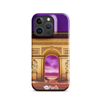 tsgabrielle® • Paris - Arc de Triomphe • Snap Case Compatible with iPhone® • Latest Models • iPhone 16 Pro Back cover Both sides