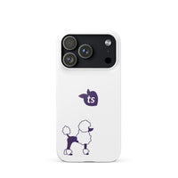 tsgabrielle® • Paris - Le Chien • Snap Case Compatible with iPhone® • White • Latest Models • iPhone 17 Pro White Back cover