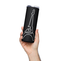 tsgabrielle® • Paris • Tumbler • Stainless Steel • Black • 20 oz •