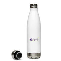 tsgabrielle® • Paris - La Tour Eiffel • Water Bottle • White • Stainless Steel • 17 oz •