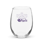 tsgabrielle® • Paris – The Louvre Pyramid • Stemless Wine Glass
