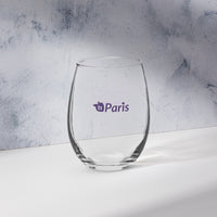 tsgabrielle® • Paris – The Louvre Pyramid • Stemless Wine Glass • 443 ml