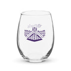 tsgabrielle® • Paris – The Louvre Pyramid • Stemless Wine Glass