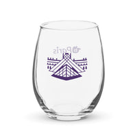 tsgabrielle® • Paris – The Louvre Pyramid • Stemless Wine Glass • 443 ml
