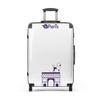 tsgabrielle® • Paris - Arc de Triomphe • Hard-Shell Suitcase • White • 3 Sizes