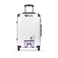 tsgabrielle® • Paris - Arc de Triomphe • Hard-Shell Suitcase • White • 3 Sizes