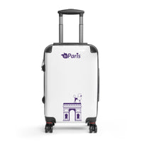 tsgabrielle® • Paris - Arc de Triomphe • Hard-Shell Suitcase • White • 3 Sizes