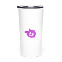 tsgabrielle® • Tapered Tumbler • White • Stainless Steel • 600 ml