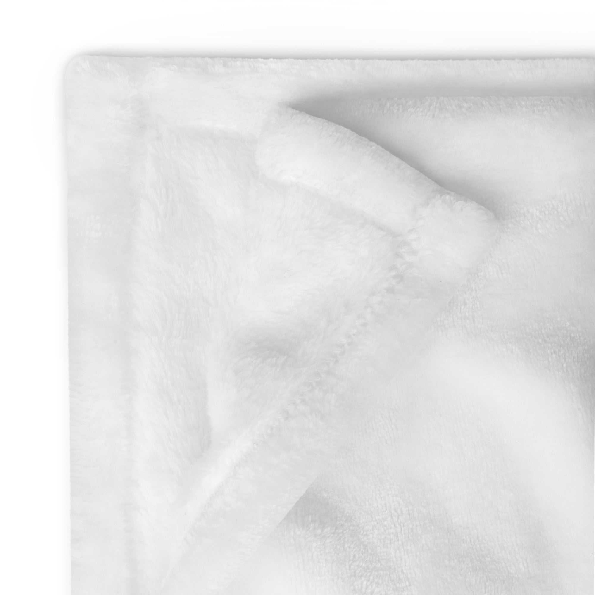tsgabrielle® • TransFLOWer • Throw Blanket • White • 3 Sizes