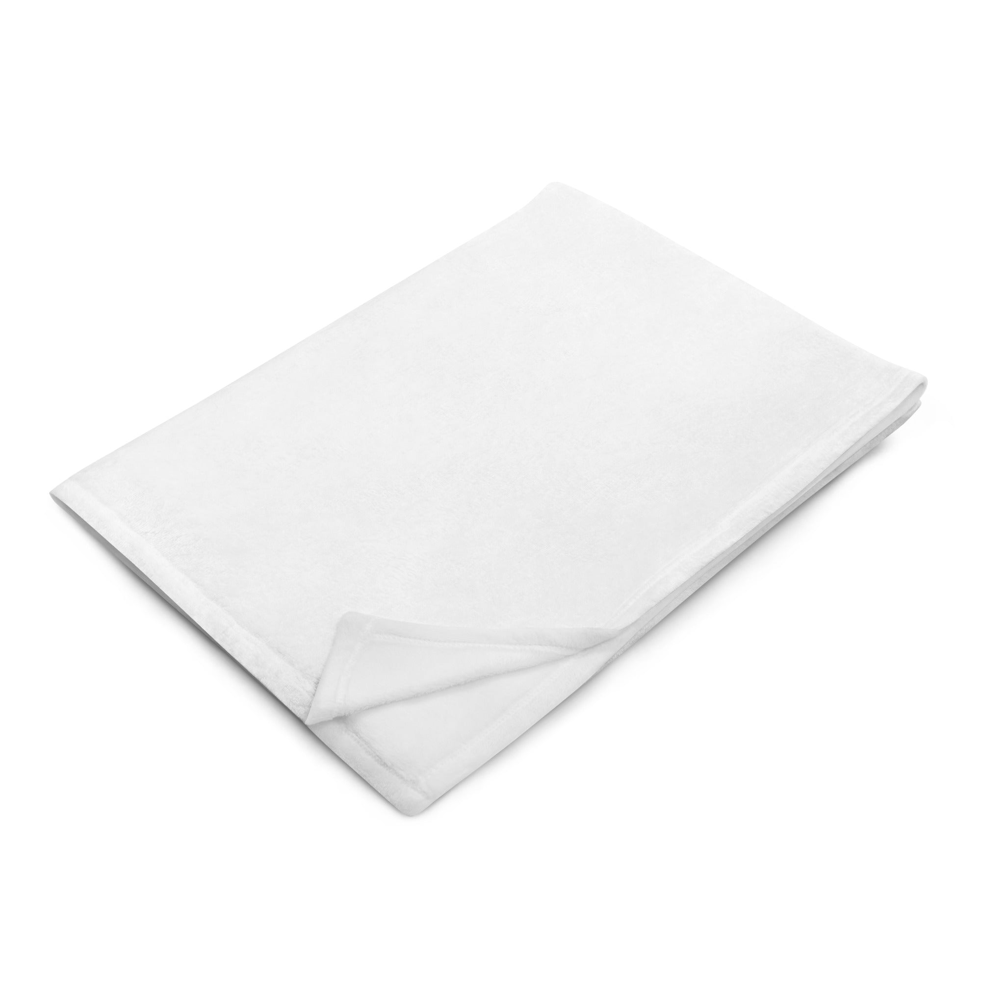 tsgabrielle® • TransFLOWer • Throw Blanket • White • 3 Sizes