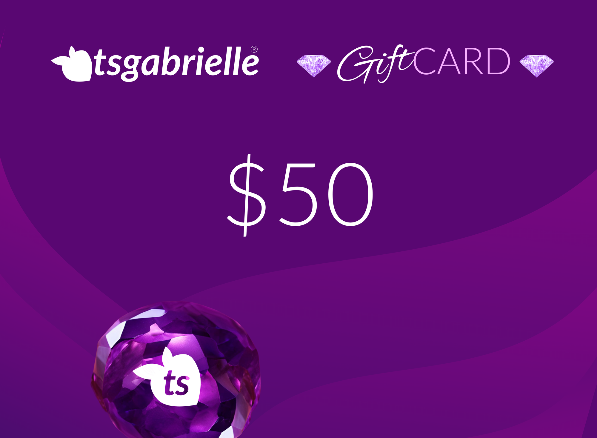 tsgabrielle® Gift Card • $50.00