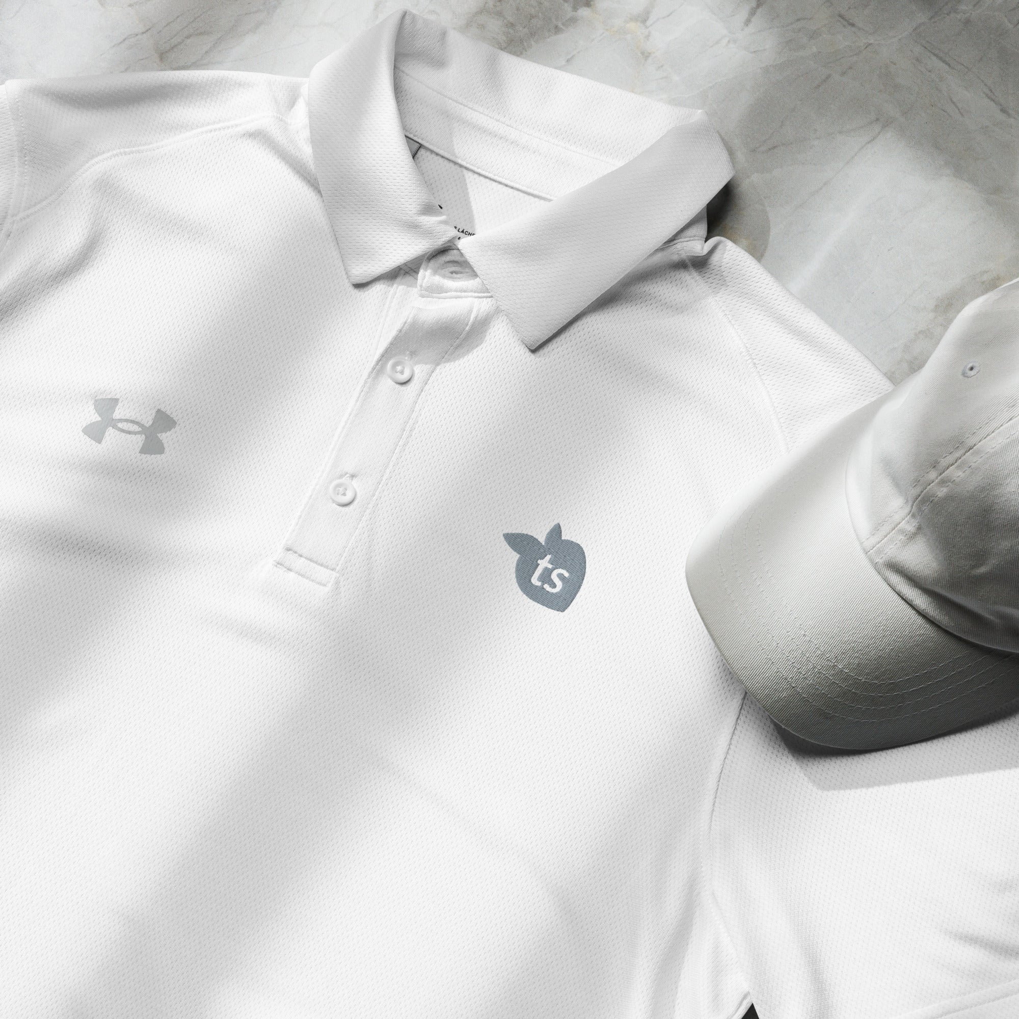 Under Armour® by tsgabrielle® • For Him • Polo • White •