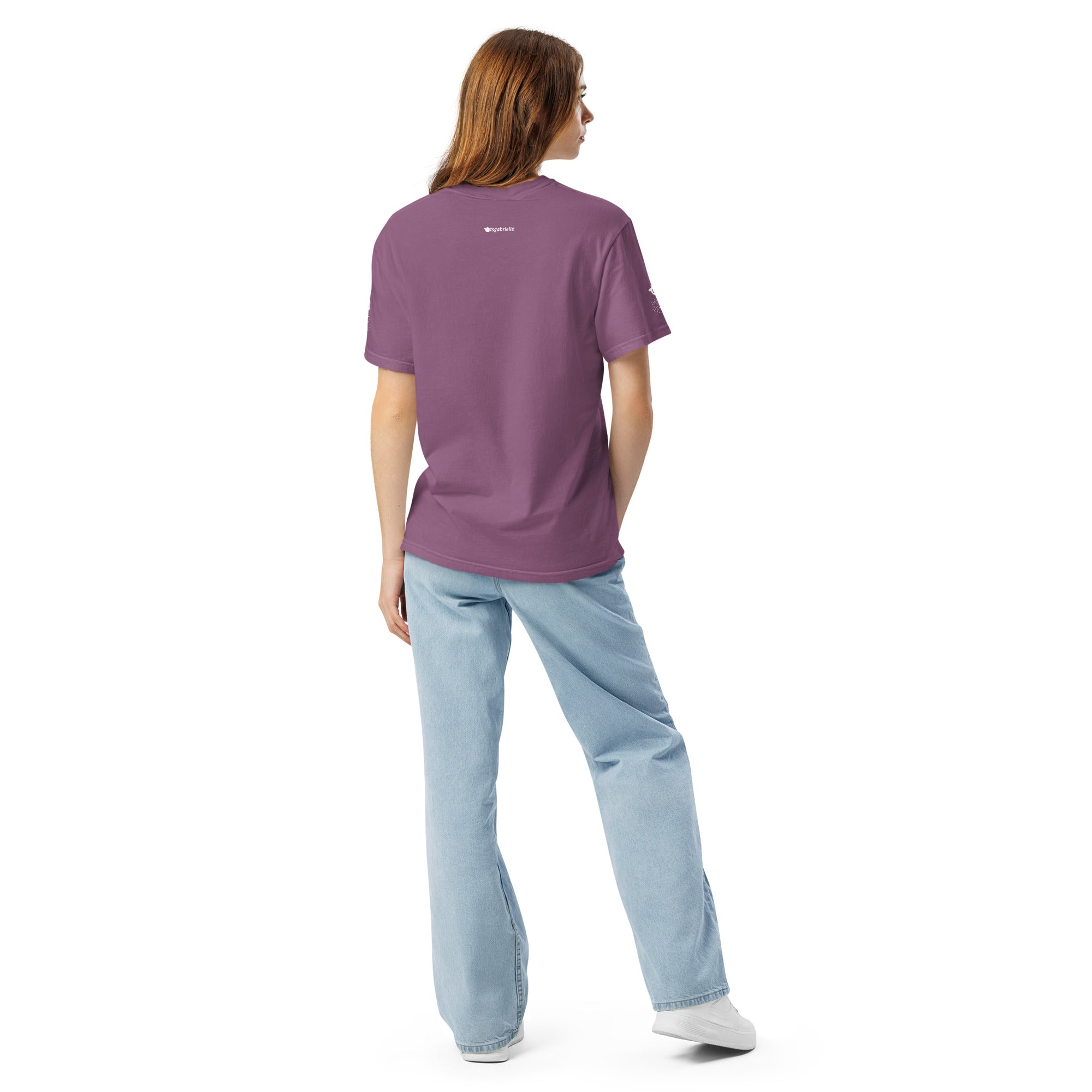 tsgabrielle® •  For Her 👗 • ❄️ Glow in Winter 26 • Garment-Dyed Heavyweight T-Shirt • 8 Colors