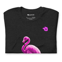 tsgabrielle® • For Him • Flamant 🦩 Rose • T-Shirt • Black •