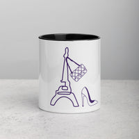 tsgabrielle® • Paris - La Tour Eiffel • Mug With Color Inside • Ceramic • 11 oz •
