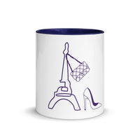 tsgabrielle® • Paris - La Tour Eiffel • Mug With Color Inside • Ceramic • 325 ml