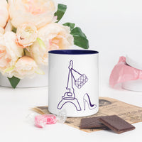 tsgabrielle® • Paris - La Tour Eiffel • Mug With Color Inside • Ceramic • 11 oz •