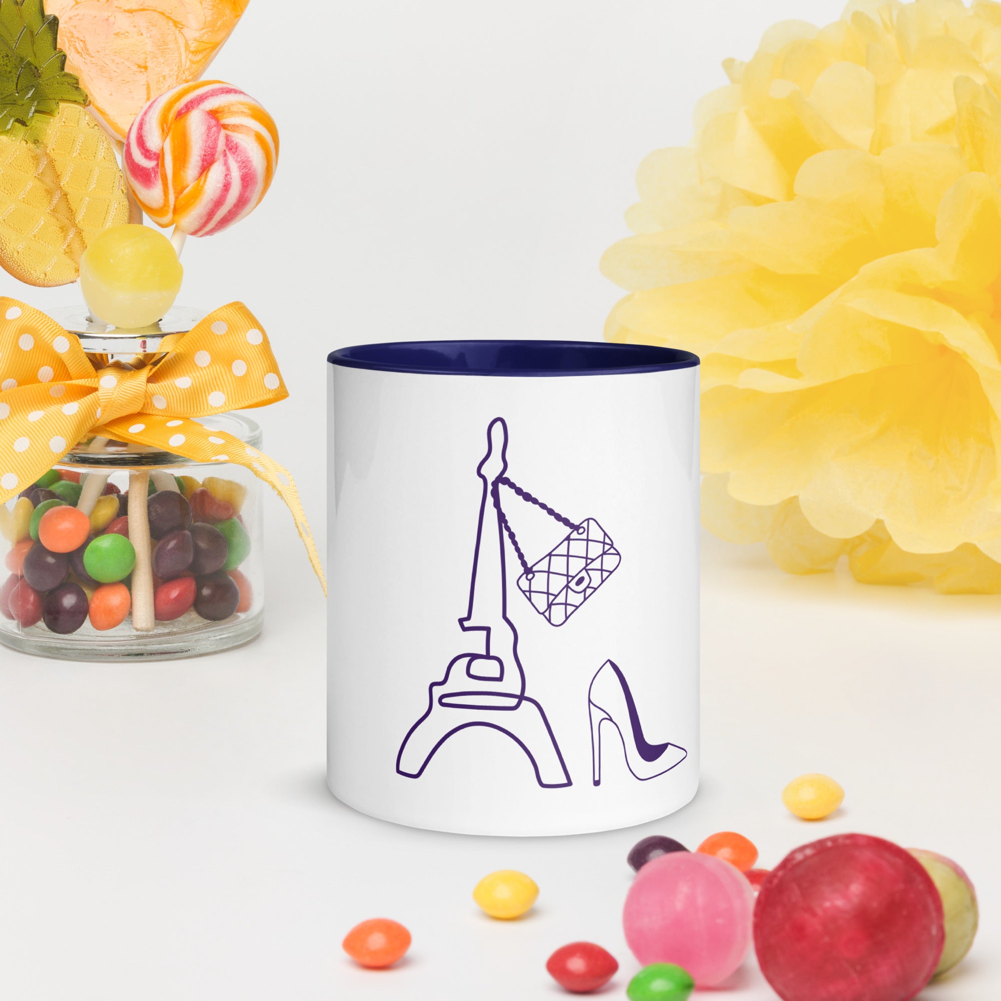 tsgabrielle® • Paris - La Tour Eiffel • Mug With Color Inside • Ceramic • 325 ml