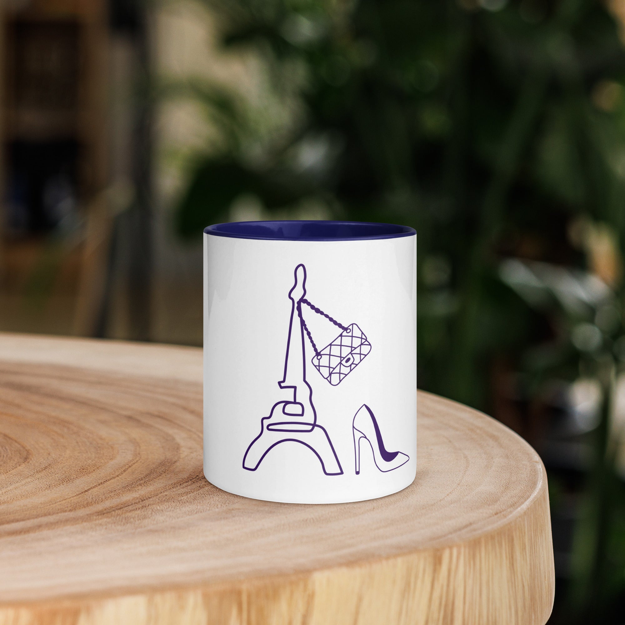 tsgabrielle® • Paris - La Tour Eiffel • Mug With Color Inside • Ceramic • 325 ml