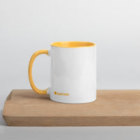 tsgabrielle® • Mug with Color Golden Yellow Inside • Ceramic • 325 ml