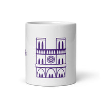 tsgabrielle® • Paris - Notre-Dame Cathedral • Glossy Mug • White • Ceramic • 3 Sizes