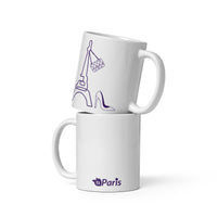 tsgabrielle® • Paris - La Tour Eiffel • Glossy Mug • White • Ceramic • 325 ml