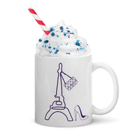 tsgabrielle® • Paris - La Tour Eiffel • Glossy Mug • White • Ceramic • 325 ml