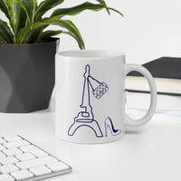 tsgabrielle® • Paris - La Tour Eiffel • Glossy Mug • White • Ceramic • 325 ml
