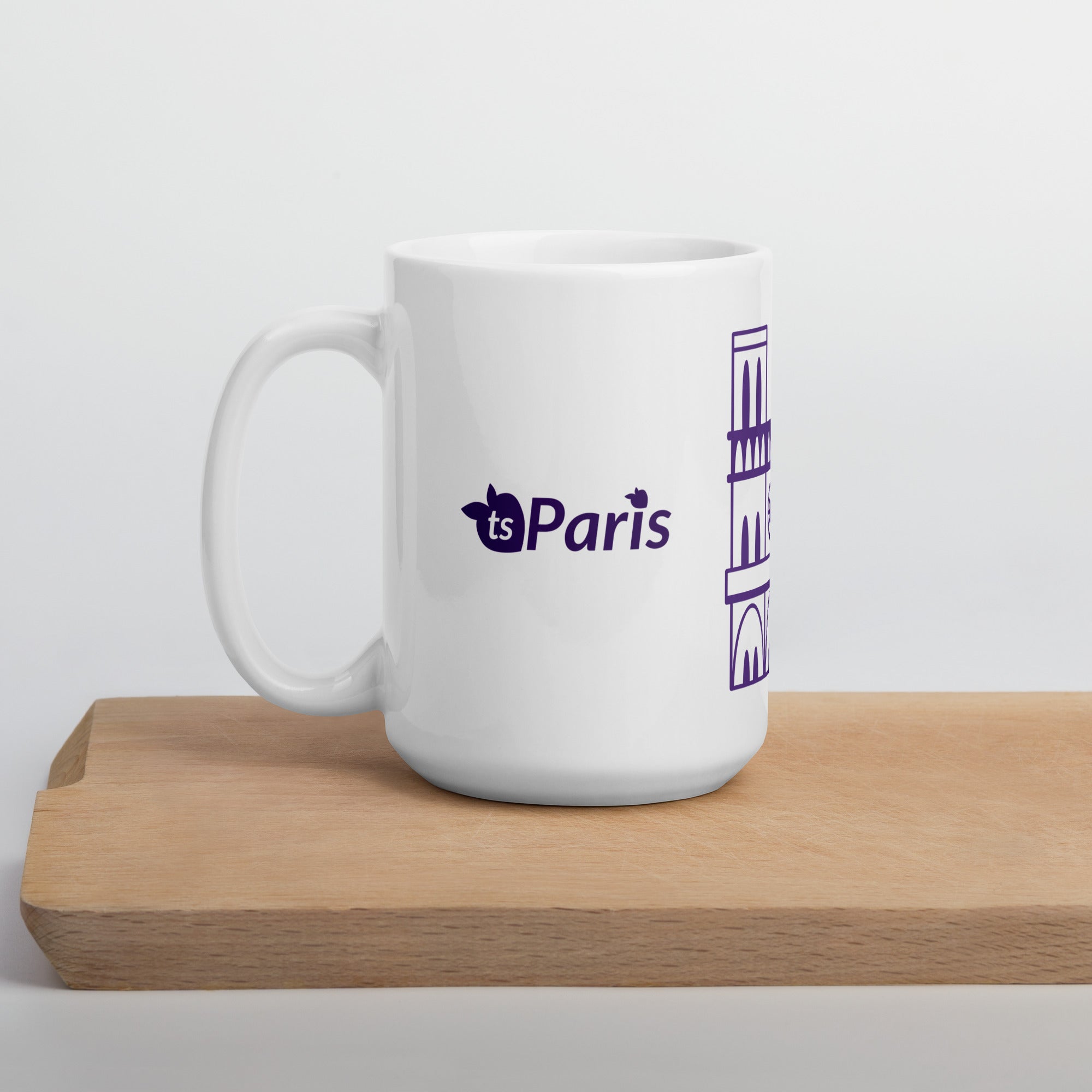 tsgabrielle® • Paris - Notre-Dame Cathedral • Glossy Mug • White • Ceramic • 3 Sizes •