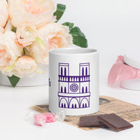 tsgabrielle® • Paris - Notre-Dame Cathedral • Glossy Mug • White • Ceramic • 3 Sizes •