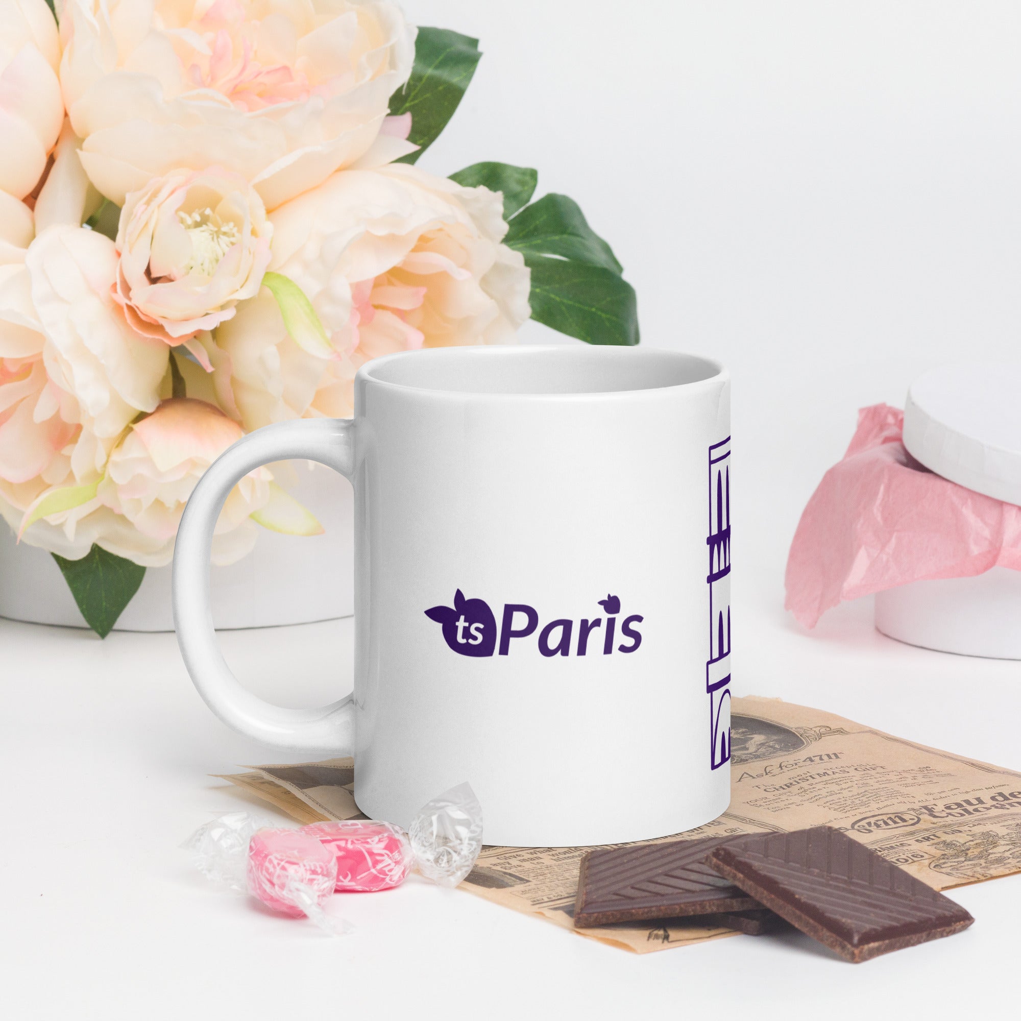 tsgabrielle® • Paris - Notre-Dame Cathedral • Glossy Mug • White • Ceramic • 3 Sizes •