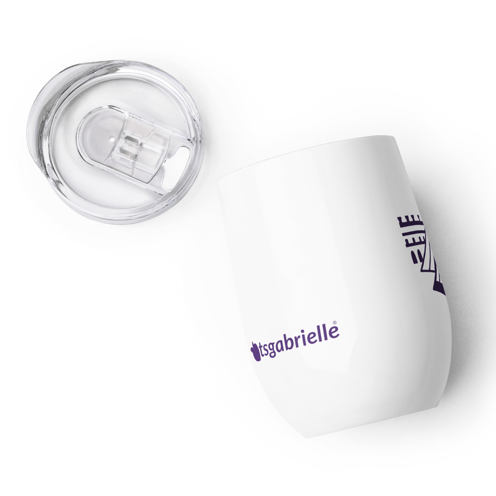 tsgabrielle® • Paris - La Tour Eiffel • Wine Tumbler • 12 oz •